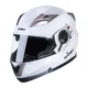 Kask motocyklowy z blendą Flip-Up W-TEC Pezzon - czarno-brązowy