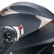 Kask motocyklowy z blendą Flip-Up W-TEC Pezzon - czarno-brązowy