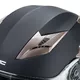 Kask motocyklowy z blendą Flip-Up W-TEC Pezzon - czarno-brązowy