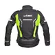 Damska kurtka motocyklowa W-TEC Brandon Lady - Czarny-fluo żółty