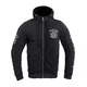 Bluza męska z kapturem W-TEC Black Heart Kustom Kulture Hoodie z aramidem - Czarny - Czarny