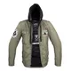 Męska kurtka motocyklowa z aramidem W-TEC Black Heart Hat Skull Jacket - Garage Built