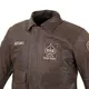 Męska skórzana kurtka motocyklowa W-TEC Black Heart Bomber - Brązowy Vintage