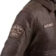 Męska skórzana kurtka motocyklowa W-TEC Black Heart Bomber - Brązowy Vintage