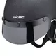 Kask motocyklowy choppera daszek W-TEC Vacabro SWBH włókno węglowe - Matowy węgiel czysty