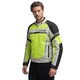 Męska kurtka motocyklowa letnia W-TEC Saigair - Fluo Yellow-Black