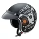 Kask motocyklowy otwarty W-TEC Café Racer - 3 sposoby surfowania w kolorze brązowym - Zabytkowy garaż