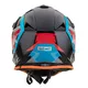 Kask motocyklowy cross enduro W-TEC V321 ∙ ABS ∙ ECE 22-05 ∙ wentylacja ∙ lekki - Światło księżyca
