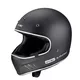 Kask motocyklowy otwarty W-TEC Black Heart Retron ∙ Vintage ∙ 1100 g ∙ ECE 22-05 - Gniewny Czarny