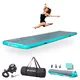 Ścieżka akrobatyczna do ćwiczeń Airtrack inSPORTline Airstunt 400x100x10 cm ∙ z pompką ∙ nośność 650 kg ∙ wodoodporna ∙ pokrowiec w zestawie