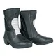 Damskie skórzane buty motocyklowe W-TEC Beckie W-5036 - OUTLET - Czarno-różowy