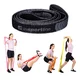 Guma oporowa (opaska) do ćwiczeń inSPORTline Rand XXX Strong ∙ 208 × 3,3 cm ∙ opór do 17 kg - Czarny