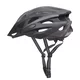 Kask rowerowy Etape Twister ∙ 25 otworów wentylacyjnych ∙ siatka na owady ∙ odpinany daszek ∙ elementy odblaskowe - czarny/tytan matowy