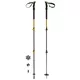 Kije trekkingowe FERRINO Mustang ∙ regulacja 65-135 cm ∙ aluminiowe 7075 ∙ 3 sekcje ∙ waga 550 g/para ∙ piankowe uchwyty ∙ groty wolframowe