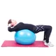 Piłka gimnastyczna / fitness do ćwiczeń Top Ball inSPORTline 75 cm ∙ nośność 600 kg ∙ antypoślizgowa powierzchnia - Czerwony