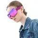 Masażer oczu inSPORTline Haulook ∙ 4 tryby wibracji + 3 poziomy ogrzewania ∙ składany design ∙ USB ∙ relaks dla zmęczonych oczu