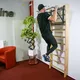 Drążek montowany na ścianę / drabinkę inSPORTline LCR-1115 ∙ konstrukcja chromowana ∙ 4 uchwyty antypoślizgowe ∙ nośność 150 / 200 kg