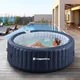 Duże jacuzzi ogrodowe z hydromasażem dla 6 osób inSPORTline Yanna