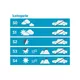Dziecięce gogle snowboardowe WORKER Miller ∙ design z grafiką ∙ soczewki S2 pomarańczowe ∙ regulowany pasek ∙ antymgła ∙ ochrona UV - Z12- BLK- czarny