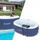 Basen pompowany / jacuzzi inSPORTline Voytano z hydromasażerm ∙ dla 2 osób ∙ 100 dysz hydromasażu ∙ podgrzewanie do 40°C ∙ filtr 1400 l/h - Niebieski - Niebieski