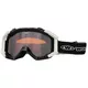 Gogle snowboardowe/narciarskie WORKER Simon ∙ kształt anatomiczny ∙ szkła podwójne ∙ ochrona anti-fog ∙ wentylowane ∙ pasek regulowany ∙ UV 100% - Czarny