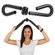 Motylek / agrafka do ćwiczeń fitness inSPORTline Body Trimer ∙ uniwersalny wzmacniacz ud, ramion, klatki ∙ piankowe uchwyty - Niebieski - Czarny