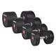 Hantle jednoręczne inSPORTline Profi ∙ 2-60 kg ∙ stal z PU ∙ ergonomiczny grip ∙ ochrona przed uderzeniami ∙ stabilny balans
