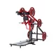 Maszyna do przysiadów Steelflex Plateload Line PLSS ∙ nośność 400 kg ∙ waga 152 kg ∙ stalowa rama - Czarno-czerwony - Czarno-czerwony