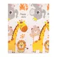 Składana mata dla dziecka inSPORTline Michlino 180x160x1,2 cm ∙ z motywem ∙ pianka XPE ∙ antypoślizgowa ∙ certyfikat EN 71 ∙ torba w zestawie - Góry/Góry Niedźwiedzie