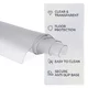 Przezroczysta mata ochronna pod sprzęt inSPORTline Proteko Clear 220x100x0,15 cm ∙ tłumi wibracje i hałas ∙ antypoślizgowa powierzchnia ∙ materiał PVC