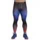 Legginsy męskie/chłopięce BAS BLACK Quantum - Niebiesko-czerwony - Niebiesko-czerwony