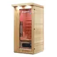Sauna na podczerwień inSPORTline Mettsa 100 ∙ 4 promienniki ceramiczne ∙ chromoterapia 7 kolorów ∙ Bluetooth ∙ jonizator