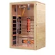 Sauna na podczerwień inSPORTline Trevirke 200 ∙ 9 promienników ∙ chromoterapia ∙ Bluetooth ∙ 65 °C ∙ sterowanie panel