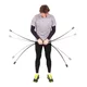 Drążek drgający (Flexi-Bar Easy) inSPORTline ∙ 160 cm ∙ włókno szklane ∙ niska trudność ∙ wzmacnia plecy, brzuch, mięśnie - Czarny