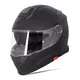 Kask motocyklowy szczękowy z blendą W-TEC Venero - Błyszczący czarno-neonowy żółty