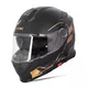 Kask motocyklowy szczękowy z blendą W-TEC Venero - Błyszczący czarno-neonowy żółty